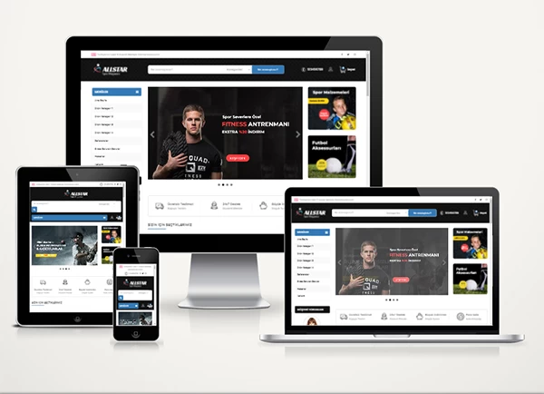 Spor Ekipmanları Ve Malzemeleri E-Ticaret Paketi Star v5.0