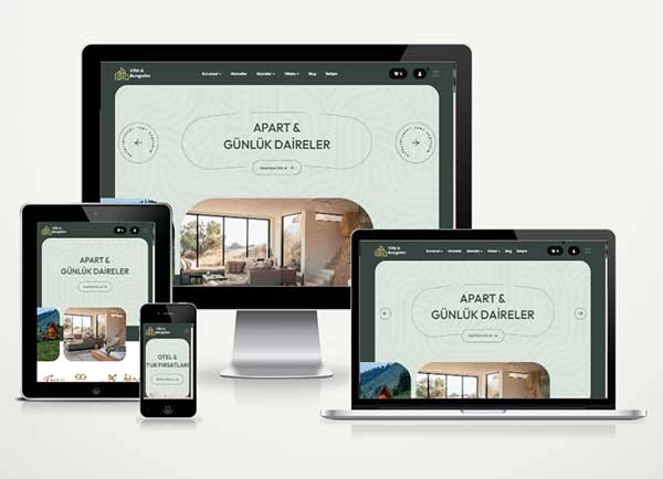 Bungalov - Apart Kiralama Web Sitesi Easy