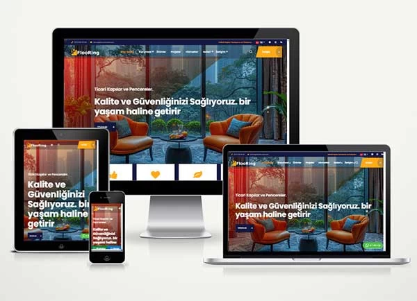 Kapı Pencere Firması Web Paketi