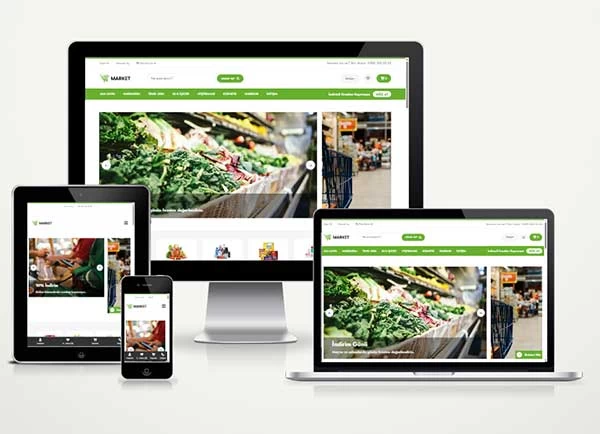 Market Bakkal E-Ticaret Web Sitesi Pazar