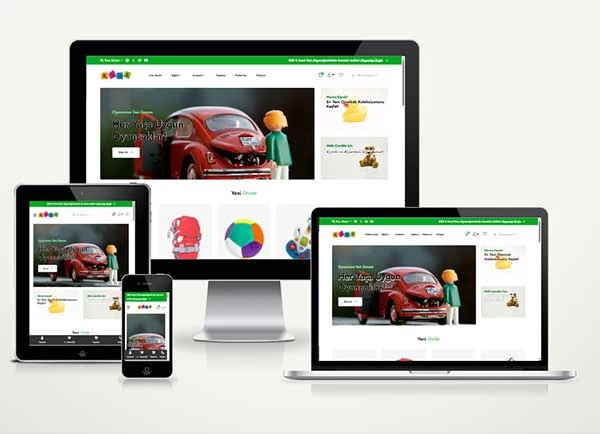 Oyuncakcı Hediyelik Eşya E-Ticaret Paketi Kids