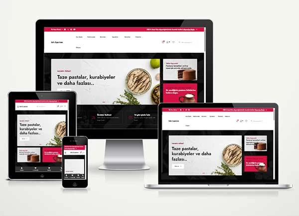 Pastane Unlu Mamüller E-Ticaret Paketi Cake