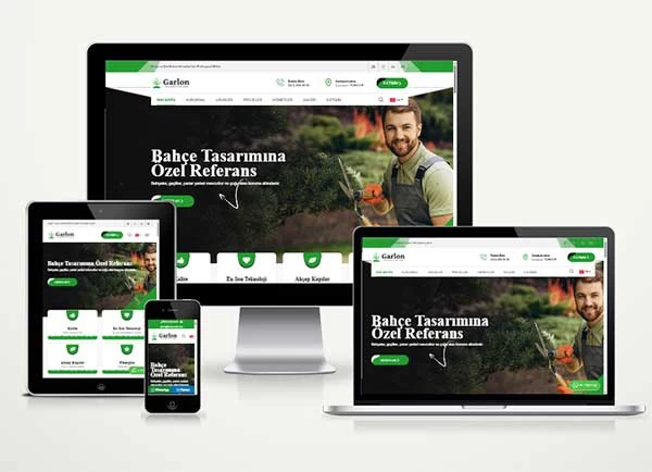 Peysaj Botanik Firması Web Paketi