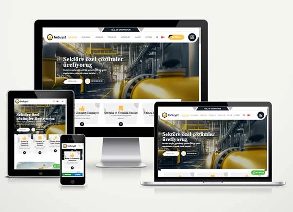 Sanayi ve Üretim Firmaları Web Paketi