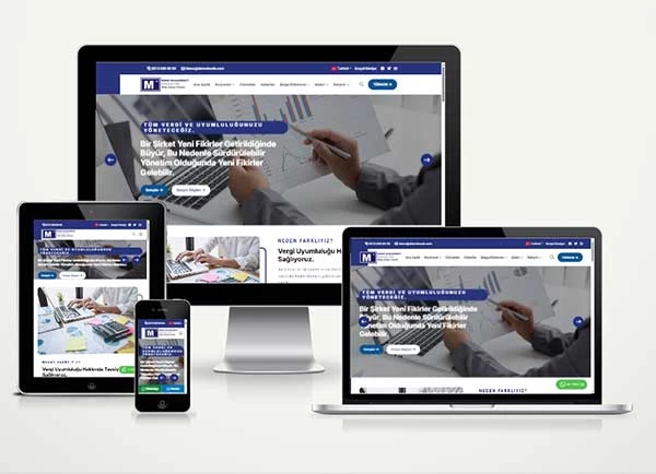 SMMM - YMM Muhasebe Ofisi Web Site Paketi