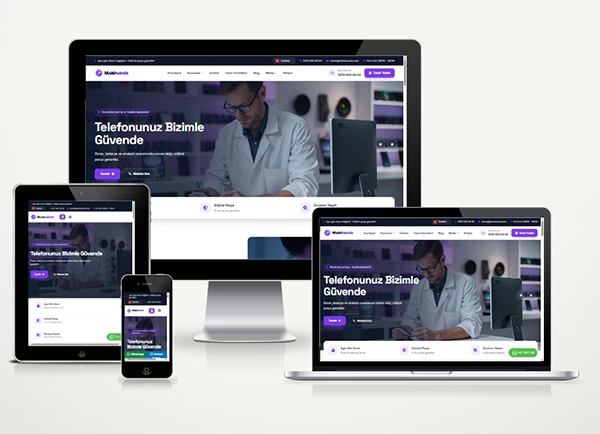 Telefon Satış - Tamir Sektörü Web Pakati Mobitek