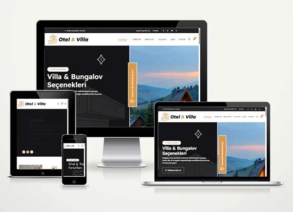 Villa - Bungalov Kiralama Web Sitesi Ready