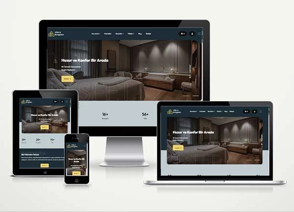 Villa - Bungalov Kiralama Web Sitesi Simple
