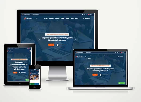 Yazılım Ajansı Web Site Paketi Techwix